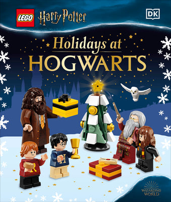 Book cover for Lego Harry Potter Holidays at Hogwarts: (Library Edition)