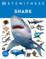 Book cover for Eyewitness Shark: Dive Into the Fascinating World of Sharks