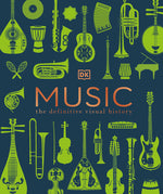 Book cover for Music: The Definitive Visual History