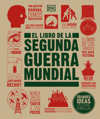 Book cover for El Libro de la Segunda Guerra Mundial (the World War II Book)