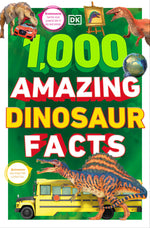 Book cover for 1,000 Amazing Dinosaurs Facts: Unbelievable Facts about Dinosaurs