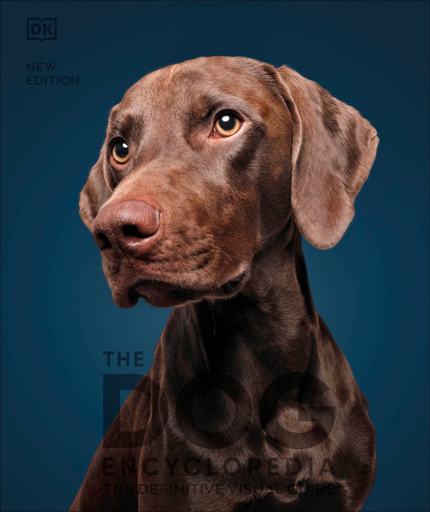 Book cover for The Dog Encyclopedia: The Definitive Visual Guide