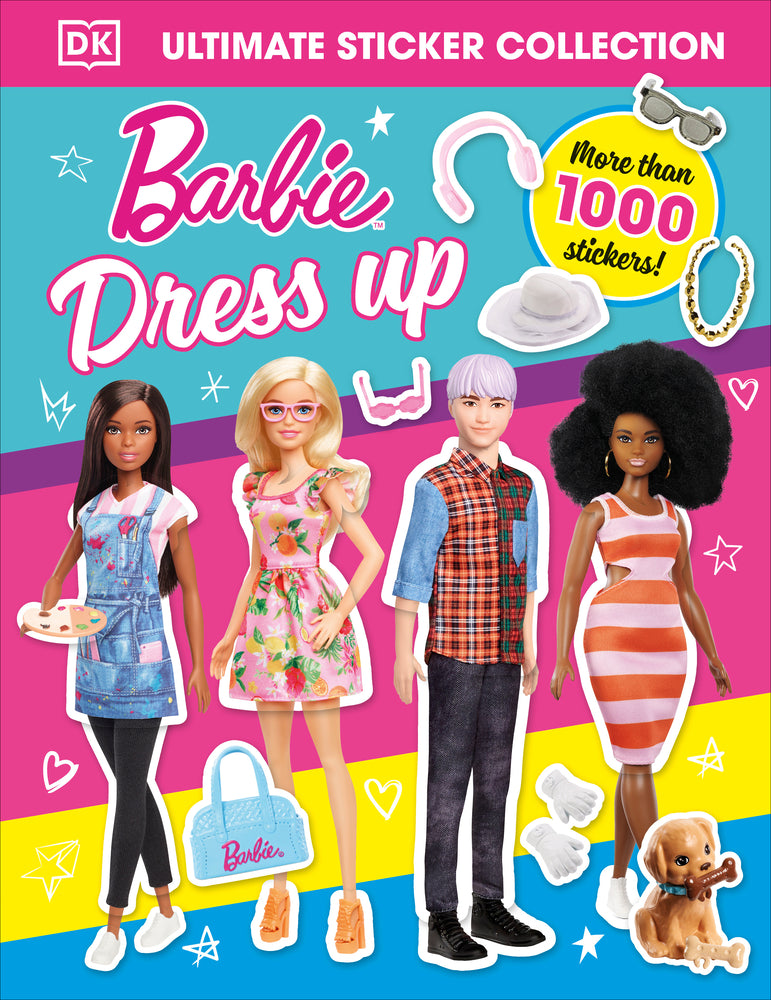 Book cover for Barbie Dress-Up Ultimate Sticker Collection