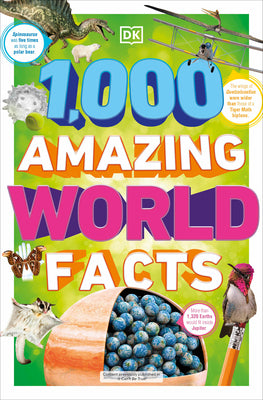 Book cover for 1,000 Amazing World Facts