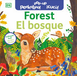 Book cover for Bilingual Pop-Up Peekaboo! Forest - El Bosque