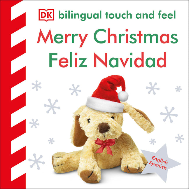 Book cover for Bilingual Baby Touch and Feel Merry Christmas - Feliz Navidad