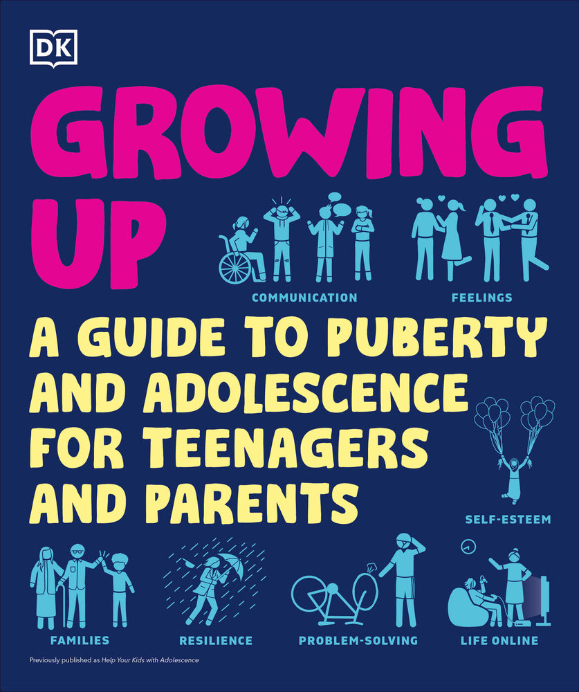Book cover for Growing Up: A Teenager's and Parent's Guide to Puberty and Adolescence