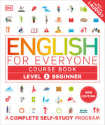 Book cover for English for Everyone Course Book Level 1 Beginner: A Complete Self-Study Program