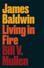 Book cover for James Baldwin: Living in Fire