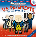 Book cover for Basher History: Us Presidents: Oval Office All-Stars