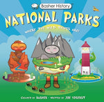 Book cover for Basher History: National Parks: Where the Wild Things Are!