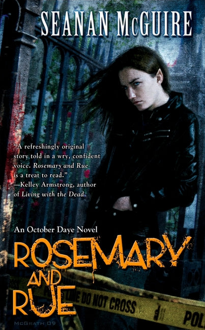 Book cover for Rosemary and Rue: An October Daye Novel