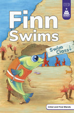 Book cover for Finn Swims