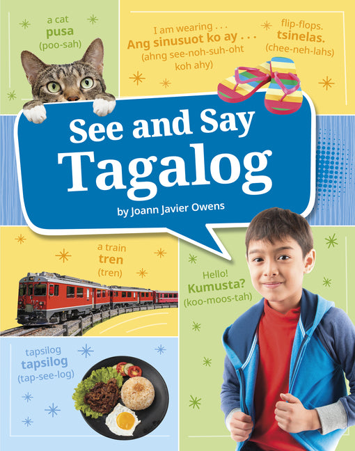 Book cover for See and Say Tagalog