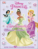 Book cover for Ultimate Sticker Book: Disney Princess: Enchanted: More Than 60 Reusable Full-Color Stickers
