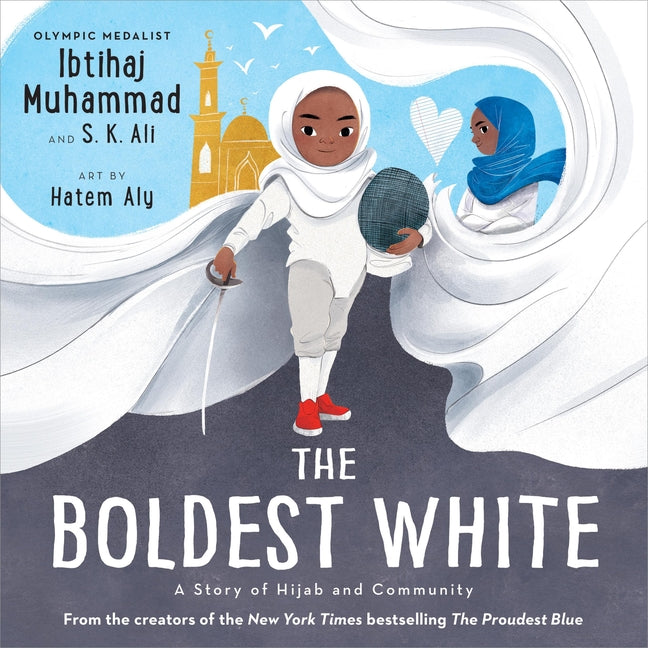 Book cover for Boldest White: A Story of Hijab and Community