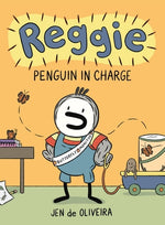 Book cover for Reggie: Penguin in Charge (a Graphic Novel)