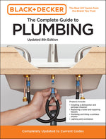 Book cover for Black and Decker the Complete Guide to Plumbing Updated 8th Edition: Completely Updated to Current Codes
