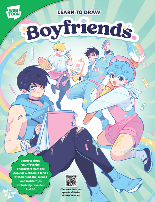 Book cover for Learn to Draw Boyfriends.: Learn to Draw Your Favorite Characters from the Popular Webcomic Series with Behind-The-Scenes and Insider Tips Exclusively