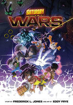 Book cover for Saturday Wars: The Manga Multiverse Crossover