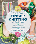 Book cover for Fun and Easy Finger Knitting for Beginners