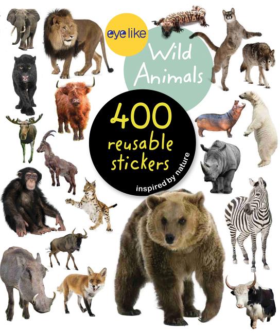 Book cover for Eyelike Stickers: Wild Animals