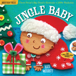 Book cover for Indestructibles: Jingle Baby (Baby's First Christmas Book): Chew Proof - Rip Proof - Nontoxic - 100% Washable (Book for Babies, Newborn Books, Safe to