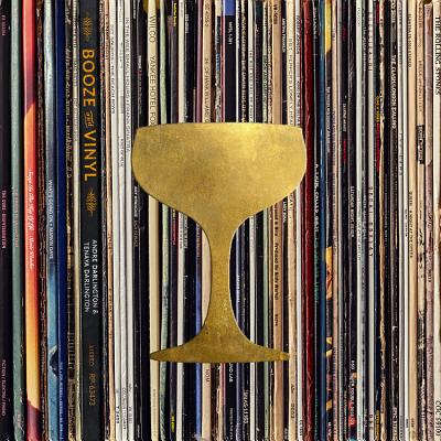 Book cover for Booze & Vinyl: A Spirited Guide to Great Music and Mixed Drinks