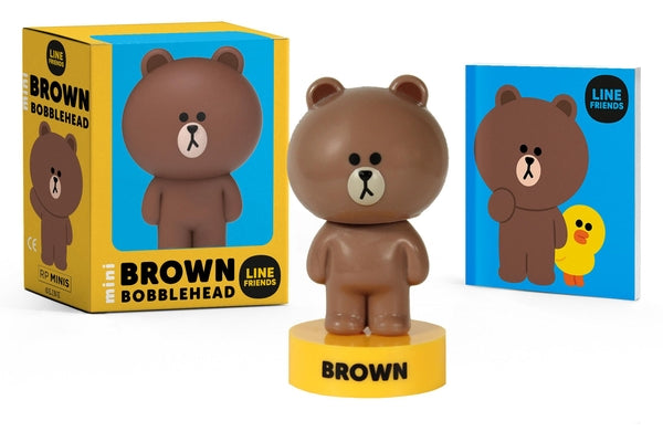 Book cover for Line Friends Mini Brown Bobblehead