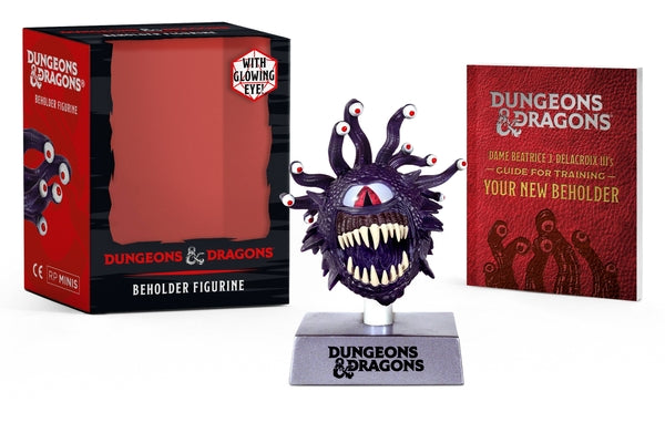 Book cover for Dungeons & Dragons: Beholder Figurine: With Glowing Eye!