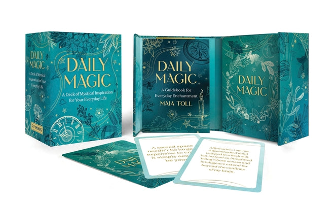 Book cover for Daily Magic: A Deck of Mystical Inspiration for Your Everyday Life