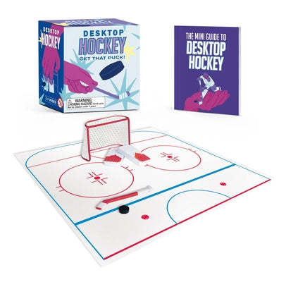 Book cover for Desktop Hockey: Get That Puck!