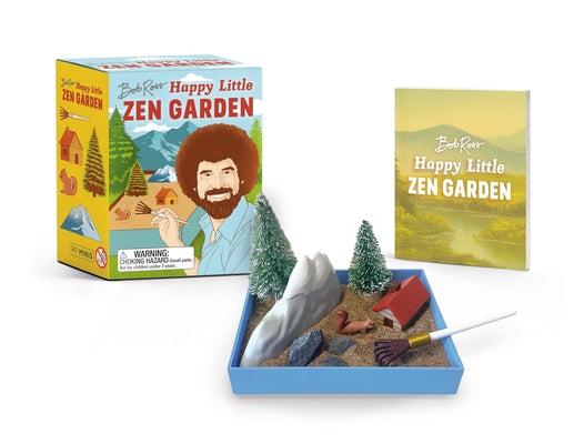 Book cover for Bob Ross Happy Little Zen Garden