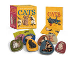 Book cover for For the Love of Cats: A Wooden Magnet Set