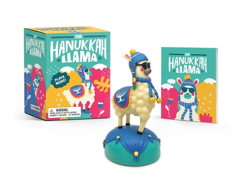 Book cover for The Hanukkah Llama: Plays Music!