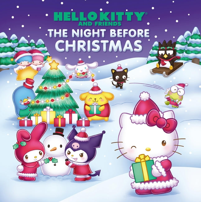 Book cover for Hello Kitty and Friends the Night Before Christmas