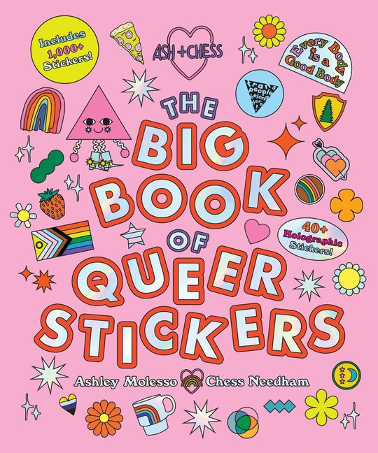 Book cover for Big Book of Queer Stickers: Includes 1,000+ Stickers!