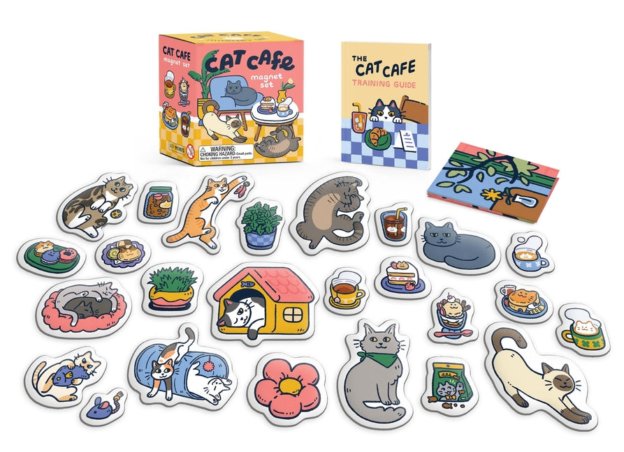 Book cover for Cat Cafe Magnet Set