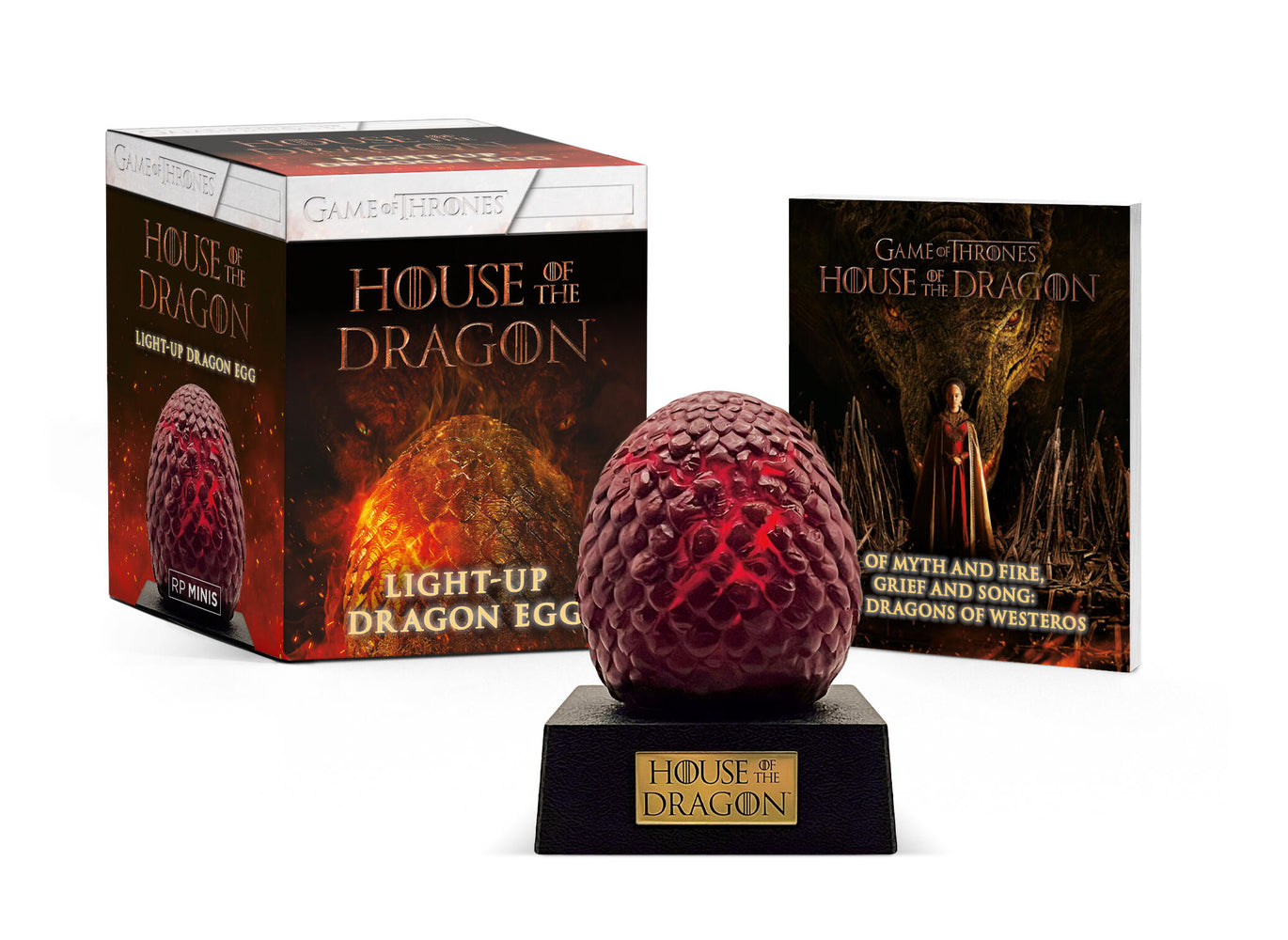 Book cover for House of the Dragon: Light-Up Dragon Egg
