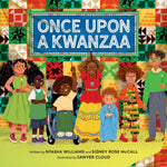 Book cover for Once Upon a Kwanzaa