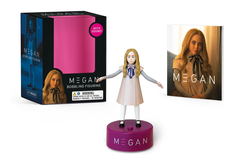 Book cover for M3gan Bobbling Figurine: With Sound!