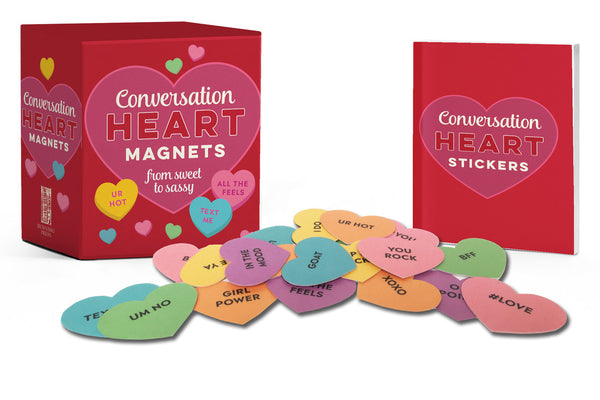 Book cover for Conversation Heart Magnets: From Sweet to Sassy