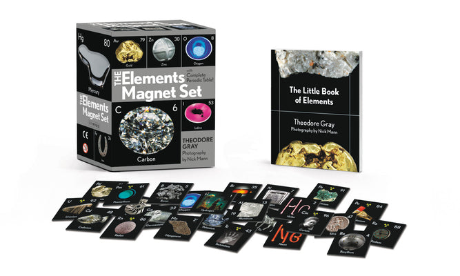 Book cover for The Elements Magnet Set: With Complete Periodic Table!