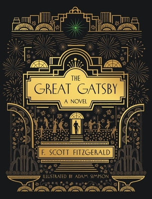 Book cover for The Great Gatsby: A Novel: Illustrated Edition