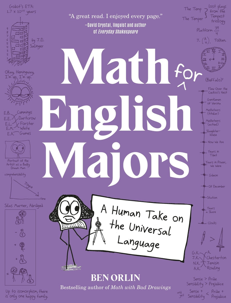 Book cover for Math for English Majors: A Human Take on the Universal Language