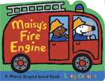 Book cover for Maisy's Fire Engine: A Maisy Shaped Board Book