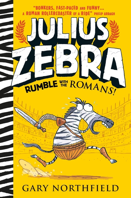 Book cover for Julius Zebra: Rumble with the Romans!