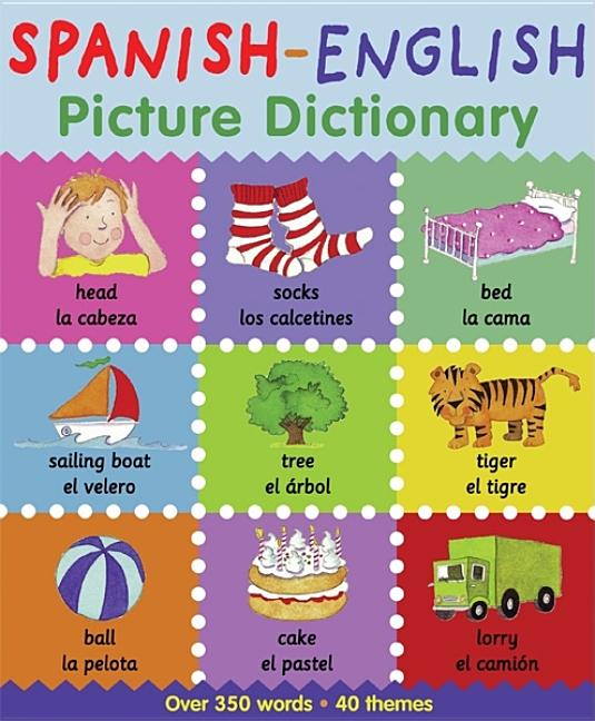 Book cover for Spanish-English Picture Dictionary (For the the Us)