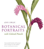 Book cover for Botanical Portraits with Colored Pencils