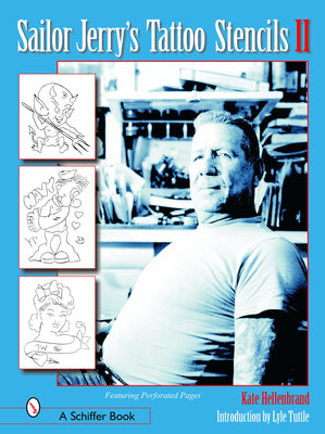 Book cover for Sailor Jerry's Tattoo Stencils II